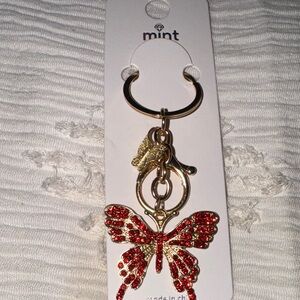 Mint Butterfly Keychain in Assorted Colors